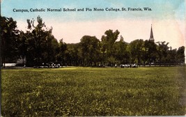 Campus Catholic Normal School and Pia Nena College St. Francis Wisconsin PC - £5.85 GBP