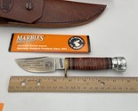Marbles 80602 Trailcraft Leather Aluminum Knife In Original Box Sheath USA - $213.70
