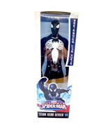Marvel Ultimate Spider-Man Titan Hero Series Black Suit Spider-Man Figur... - $21.70 CAD
