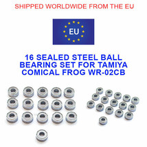 Tamiya Comical Frog WR-02CB Compatible Steel Ball Bearing Upgrade Kit Hop Up Set - £14.56 GBP