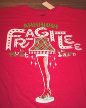 A Christmas Story Leg Lamp Fragile T-Shirt Big &amp; Tall 3XL 3XB New w/ Tag - £19.37 GBP