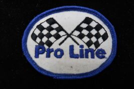 Vtg Embroidered Pro Line Brand Patch Checkered Racing Flags Hobby Shop U... - $14.99
