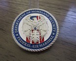 Federal Air Marshal Service FAM FAMS Eagle Challenge Coin White  /  Silv... - $18.80