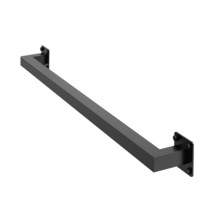 Black Iron Stair Handrail - 4ft Square Tube, 250lb Capacity - $2,079.00 MXN