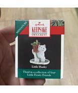 Vintage Hallmark Miniature Keepsake Ornament Dated 1990- “Little Husky” ... - $464.58 MXN