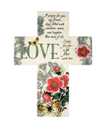 Butterfly Wishes LOVE Cross by Seagull Studios - $34.16 CAD