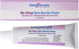 Safe n&#39; Simple Sting Free Stoma Paste - 2 oz - Protective Ostomy Skin Barrier Su - $29.99