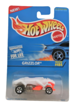 Hot Wheels 484 Grizzlor Mattel 1995 NOC Die Cast Orange &amp; White - £7.85 GBP