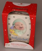 American Greetings 2018 Baby&#39;s First Christmas Photo Frame Ornament - $9.89