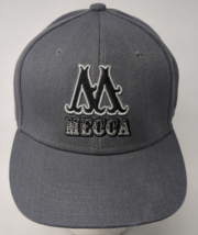 Vintage Mecca USA Fitted Baseball Cap Hat Rap Hip Hop Y2K Medium / Large... - $12.75