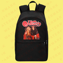 HEART BAND ANN WILSON AND NANCY WILSON ROYAL FLUSH TOUR 2024 Backpack Bags - $45.00