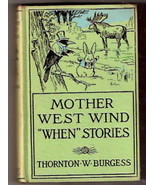 Thornton Burgess MOTHER WEST WIND&#39;S WHEN STORIES   B R - £25.33 GBP
