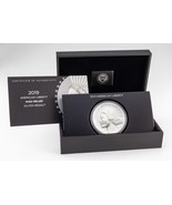 2019 Américain Liberty Haut Relief 2.5 OZ Argent Médaille W/ Ogp Mat - €217,88 EUR