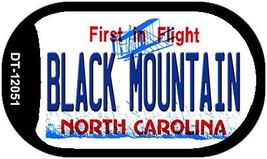 Black Mountain North Carolina Novelty Metal Dog Tag Necklace DT-12051 - £12.49 GBP