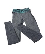 Gymshark Leggings Sz S Dry Moisture Management Gray Black Form Fitting A... - $18.90 CAD