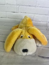 Rhode Island Novelty Laying Puppy Dog Plush Stuffed Animal Toy Yellow Or... - $34.64
