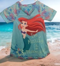 Ariel Little Mermaid Girl Dress/Beach Dress/Nightgown Disney Size 2 girls - £12.04 GBP