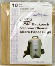 Jet Pac Backpack Vacuum Cleaner Bags 14-2405-05 - $396.81 MXN