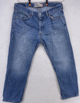 Levi’s 505 Jeans Men Size 36x30 Regular Fit Straight Leg Pants Blue Denim - £12.44 GBP