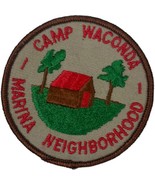 Camp Waconda Marina Neighborhood Girl Scouts of America Patch Badge 1960... - $404.65 MXN