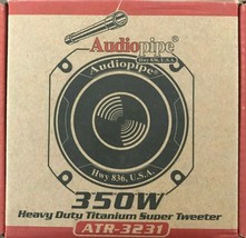 Audiopipe - ATR3231 - Titanium Super Tweeter 350W Max - SINGLE - £23.91 GBP