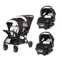 Baby Trend Twin Double Sit N Stand Stroller Travel System with 2 Infant Car Seat - £588.73 GBP