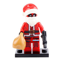 Deadpool (Christmas Edition) Marvel Superheroes Lego Compatible Minifigure Brick - £2.33 GBP
