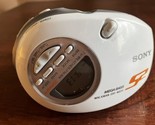 Sony S2 Walkman Sports Digital Radio TV Weather FM-AM SRF-M85V Band Tested - $16.82