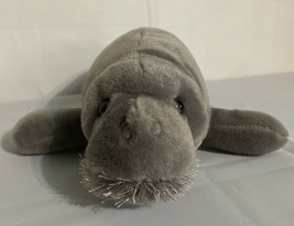 Wild Republic Manatee Gray 13 Inch Plush Stuffed Animal Toy Gift - $16.39