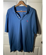 Tommy Bahama Prima Polo Shirt Mens Extra Large Blue Short Sleeve - £14.93 GBP