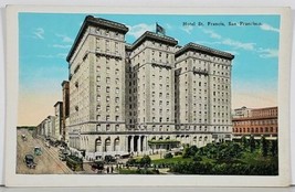 San Francisco California Hotel St. Francis Postcard K6 - £4.44 GBP