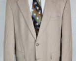 Joseph &amp; Lyman Bloomingdales Mens Tan Cashmere Sport Coat Jacket 46R - $39.60