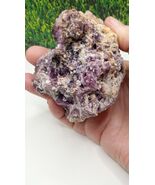 Raspberry colored Unique Fluorite &amp; white blades Hiebert mine, New MEXICO - $43.85