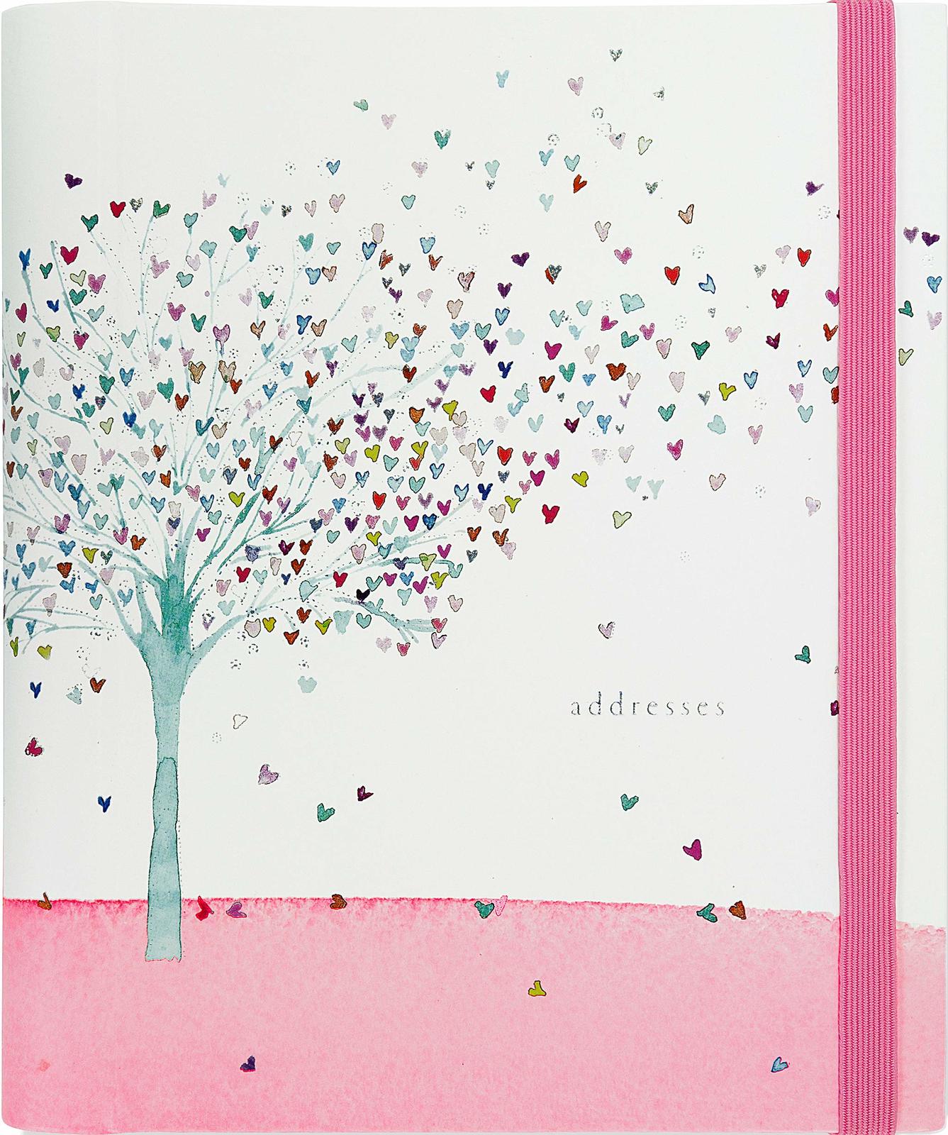 Tree of Hearts Large Address Book [Hardcover] Peter Pauper Press, Inc. - $19.99