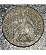 1780 Vereinigtes Königreich Evasion 1/2d Half Penny Colonel Kirk Briten ... - £24.81 GBP
