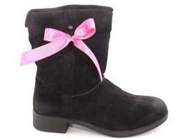Abeo Bow  Blaine Boots Suede  Black  Women&#39;s Size US 10 $) - £46.19 GBP