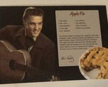 Elvis Presley Postcard Apple Pie Recipe - $3.46