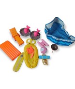 Vintage Arco No  Fashion Doll Backyard Pool Lot For Barbie INCOMPLETE - €42,26 EUR