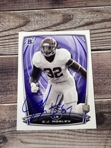 2014 Bowman Rookies CJ Mosley Signed Auto #34 Rookie RC Alabama Ravens - £4.01 GBP