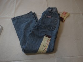 Lee girls flare jeans 5 S regular light fade youth SPOTS pants 5303544 e... - $13.89