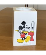 Disney Mickey Mouse Dixie Cup Holder Dispenser Bathroom Decor Vintage - $309.38 MXN