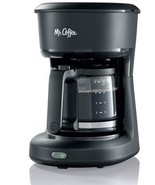 Mr. Coffee 5-Cup Mini Brew Switch Coffee Maker Black Auto Pause Easy On/... - £21.18 GBP