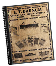 Barnum (1916) Iron Wire Works CATALOG Builders Architects porticos gates stairs - £28.60 GBP