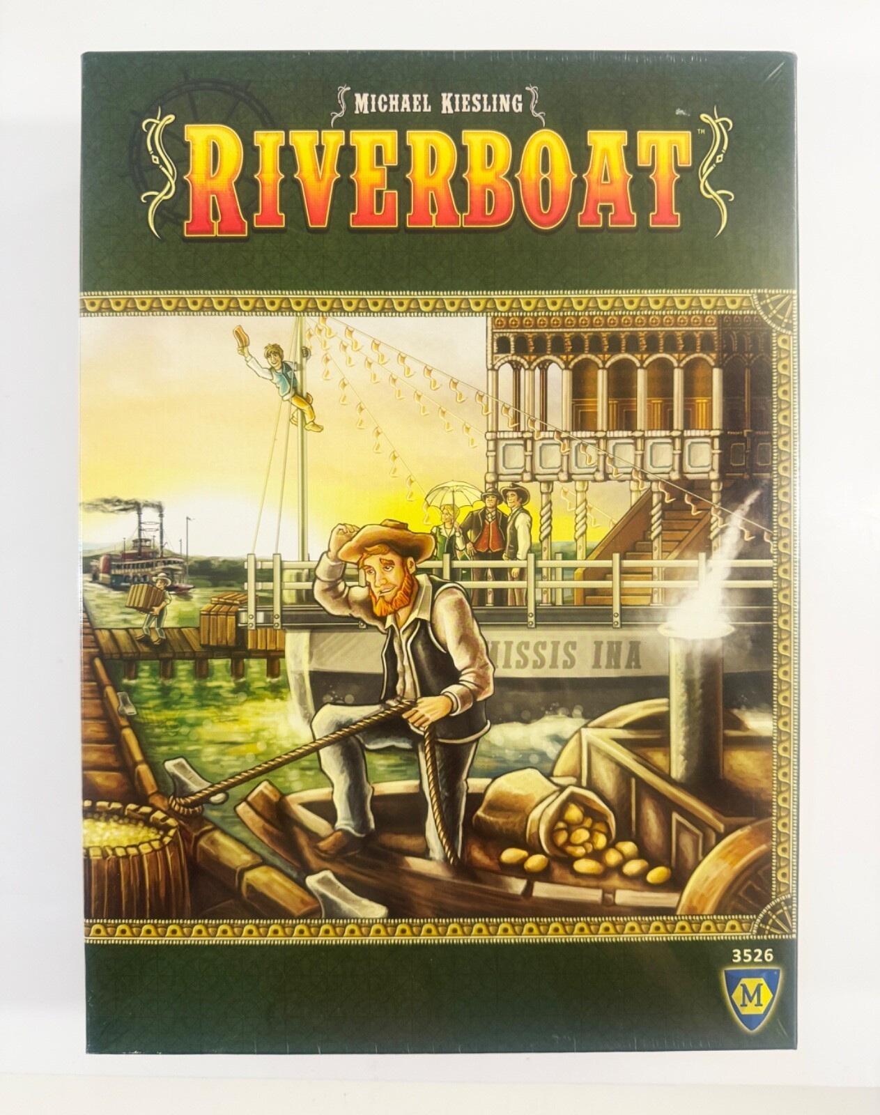 Riverboat Board Game MFG3526 Brand New SEALED  - $17.33