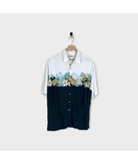 Vintage Early 2000&#39;s Campia Moda Hawaiian Dress Shirt - £27.61 GBP