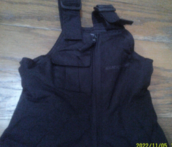 Toddler Boys Black Weatgerproof  Bib Snow Pants Size 24 Months EUC - $7.80