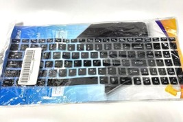 CaseBuy Lichtdurchlässig Schwarz Ultra Dünn Silikon Tastatur Schutzhülle... - £6.29 GBP