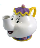 Walt Disney&#39;s Beauty and the Beast Mrs. Potts 48 oz Ceramic Teapot UNUSE... - £45.53 GBP