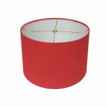 Royal Designs, Inc. Shallow Drum Hardback Lamp Shade, HB-610-10RED, Red, 9 x 10  - £37.46 GBP+