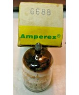 AMPEREX 6688 E180F Wide Band Audio Pentode Tube Tested on TV-10B Gm= 500... - €11,60 EUR